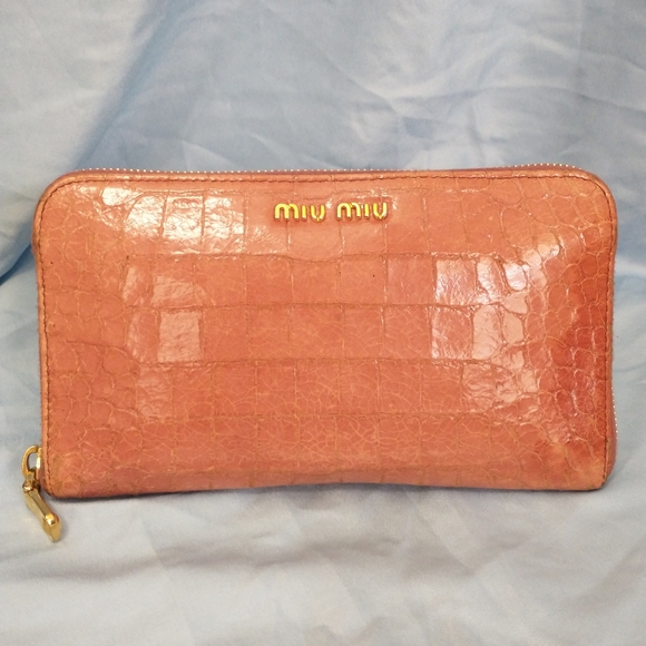 MIU MIU(Made in Italy) Pink Women's Wallet - Picture 7 of 15